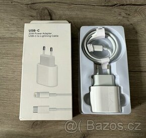 20W adaptér s USB-C s lightning kabelem iPhone/iPad