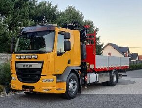 DAF LF310 4x2 - valník s hydraulickou rukou FASSI