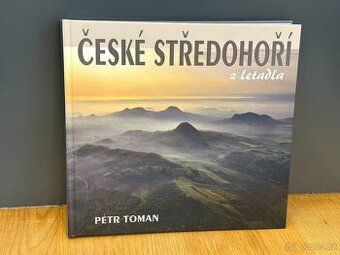 Petr Toman - České středohoří z letadla, s podpisem, NOVÁ - 1