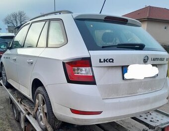 nd ze škoda fabia 3, 999TSI 81kW, bílá, sv.modrá,stříbrná