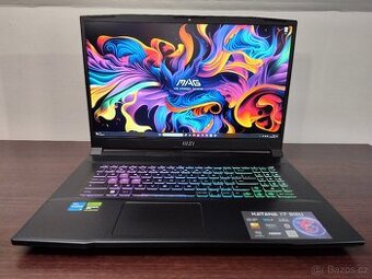 17,3" Herní MSI,DDR5,RTX-6gb Mux-Switch,i5-12-gen,M.2-ZÁRUK