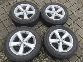 Alu kola vw 5x112 r16 6,5j et33 pneu 205/60/16