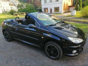 Peugeot 206 CC, málo km, nová STK