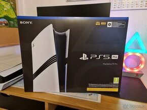 SONY PLAYSTATION 5 PRO, NOVÁ NEROZBALENÁ. IHNED K ODBĚRU