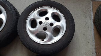 Original letní ALU kola 14" 4x108 Peugeot 206