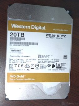 WD Gold 20TB