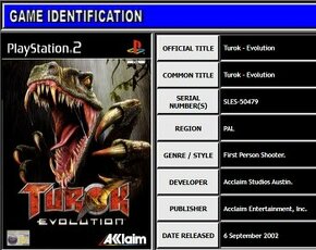 The Turok Evolution - Sony Playstation 2