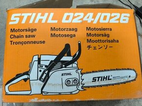 Obrázek k inzerátu: Motorová pila STIHL 026 jako nová. Originální