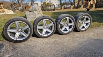 Originál AMG Mercedes Kola 5x112 R21 Letní Pneu 7mm