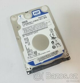 Harddisk 2,5" 500GB WD Blue WD5000LPVX SATA