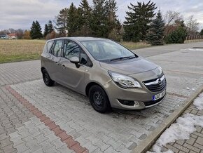 Opel Meriva B 1,4 74kw, 2014, 50tkm, ČR, Nehavarované