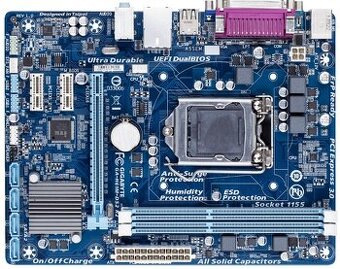 Základní deska Gigabyte GA-H61M-S2PV DDR3 1600MHz 3770K