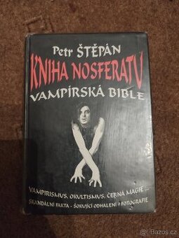 Kniha Nosferatu první vydání 1998 s podpisem