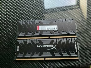 RAM 16GB kit = HyperX DDR4 3200MHz CL16