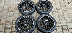 Disky 18", 5x112 se zimními pneu 235/40/18 - zánovní - 1