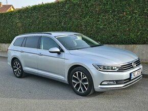 VW Passat b8, 2.0tdi 140kw, servis kniha, tažné, full led