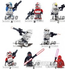 Star Wars figurky k lego stavebnici VI