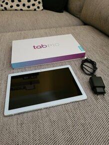 Bílý tablet TAB P10 zn. Lenovo