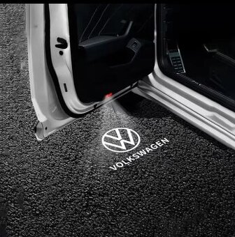 Laserové led logo Vw na podsvícení, projektor