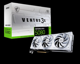 MSI RTX 5080 16GB VENTUS 3X OC WHITE - Nová Nerozbalená - 1