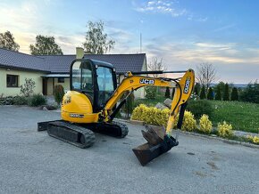 Minibagr Jcb 8030 2013 2x lzice 3200 kg - 1