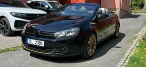 VW Golf VI Cabriolet , Gold-line, jedinečný stav Provoz 2013