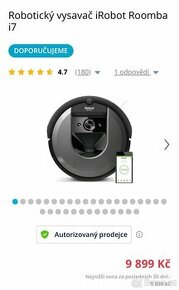 Robotický vysavač IRobot Roomba i7