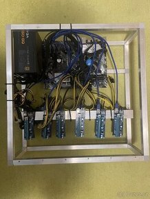 Mining rig, těžba krypto - 1