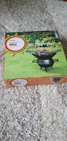 Zahradní grill ze železa nový 35cm průměr - 1