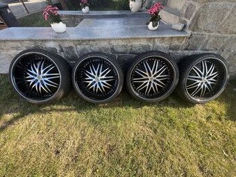 ALU 5x120 R22  2x 265/30ZR22 a 2x 295/25ZR22   97W