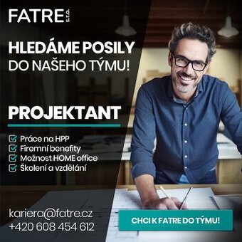 Projektant, rozpočtář, přípravář - 1