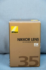 Krabička k Nikon 35mm DX