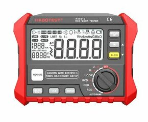 Habotest HT5910 Digitální RCD / tester odporu smyčky