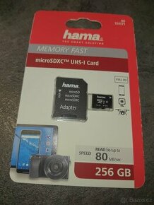 NOVÁ paměťová karta microSD 256GB, SLEVA na 2ks - 1