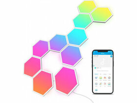 ZÁRUKA: Govee Glide Hexa světelný panel 10x,RGBIC LED,WiFi