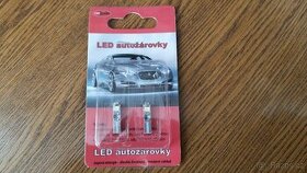 LED žárovky T5, bílá, 12V, 3LED/SMD