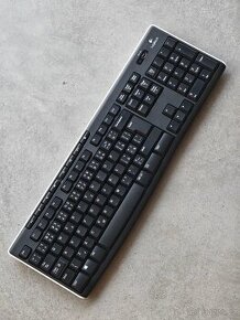 Klávesnice bezdrátová, Logitech Wireless K270, CZ