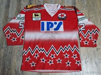 hraný dres HC Slavia Praha - 1996/1997 - Andrej Jakovenko