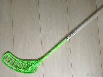 Unihoc Florbal Sonic 87cm, bílo-neon zelená, TOP STAV