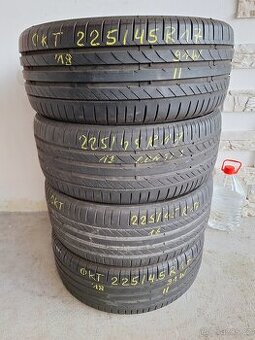 Prodám letní pneu 225/45/17 Continental sport contact 5
