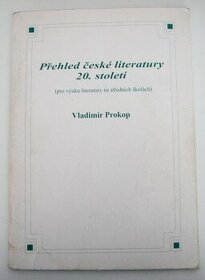 2 učebnice Prokop: česká/světová literatura 20. století - 1