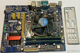 Mb +4gb ddr3 + cpu i3 2100, Foxconn H61MXV - 1