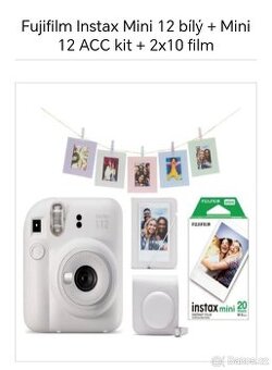 Fotoaparát INSTAX mini 12 mega pack