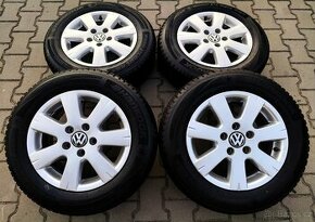 Alu kola originál Volkswagen Golf, Touran, Caddy 5x112 R15 - 1