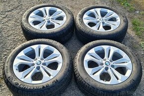 Orig. Alu kola BMW X1, 5x112 Michelin 225/55R17, 7mm