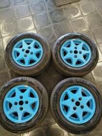 Alu Litá kola Ford Fiesta 5,5x13 Rozteč 4x108 pneu Laufenn