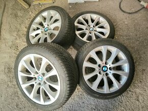 Alu disky na BMW 17" 5x120 + zimní pneumatiky