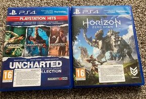 PS4 Horizont zero dawn a Uncharted collection