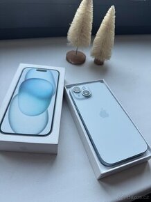 iPhone 15 128 modrý top stav