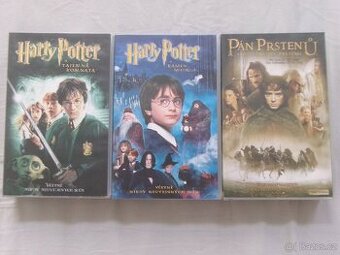 VHS Harry Potter + Pán prstenů. - 1